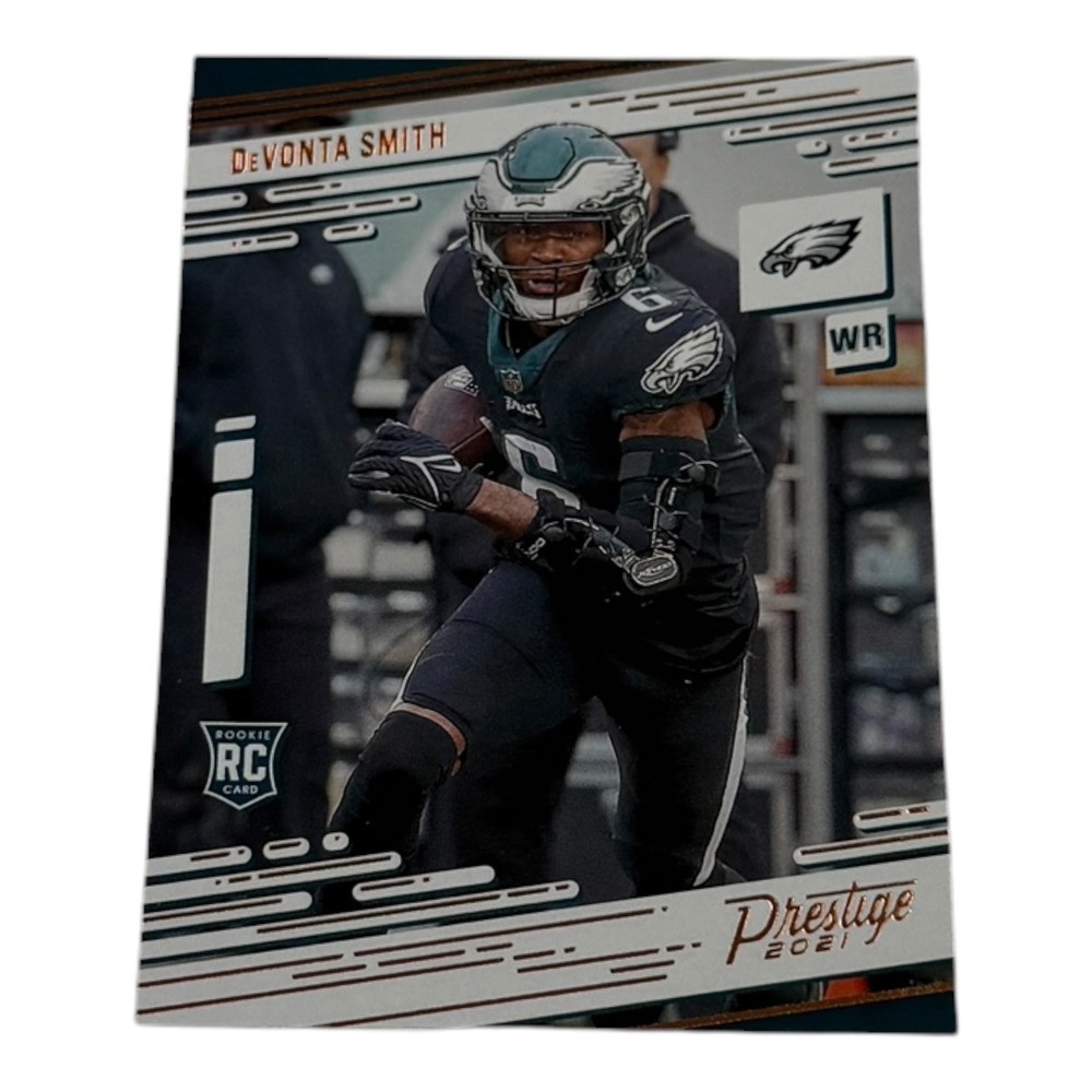 2021 Panini Chronicles Prestige DeVonta Smith Rookie Card RC #211 Eagles WR - Picture 1 of 2